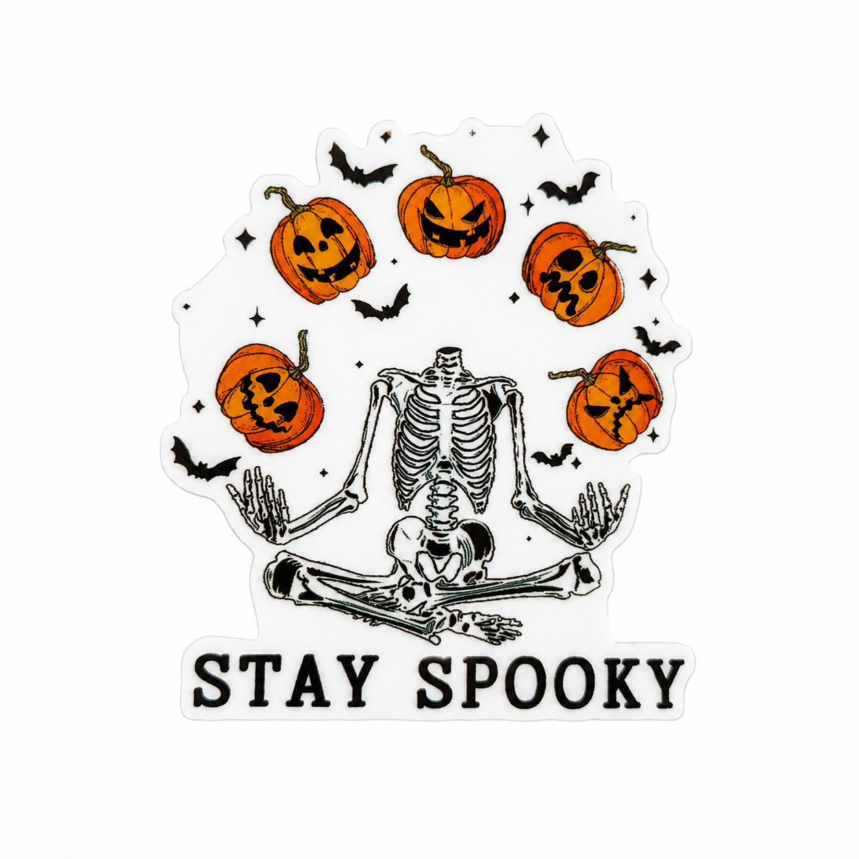 Stay Spooky Halloween | Plastic Add-On - BadgeSmith