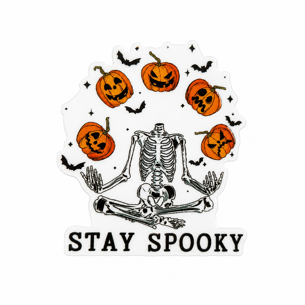 Stay Spooky Halloween | Plastic Add-On - BadgeSmith