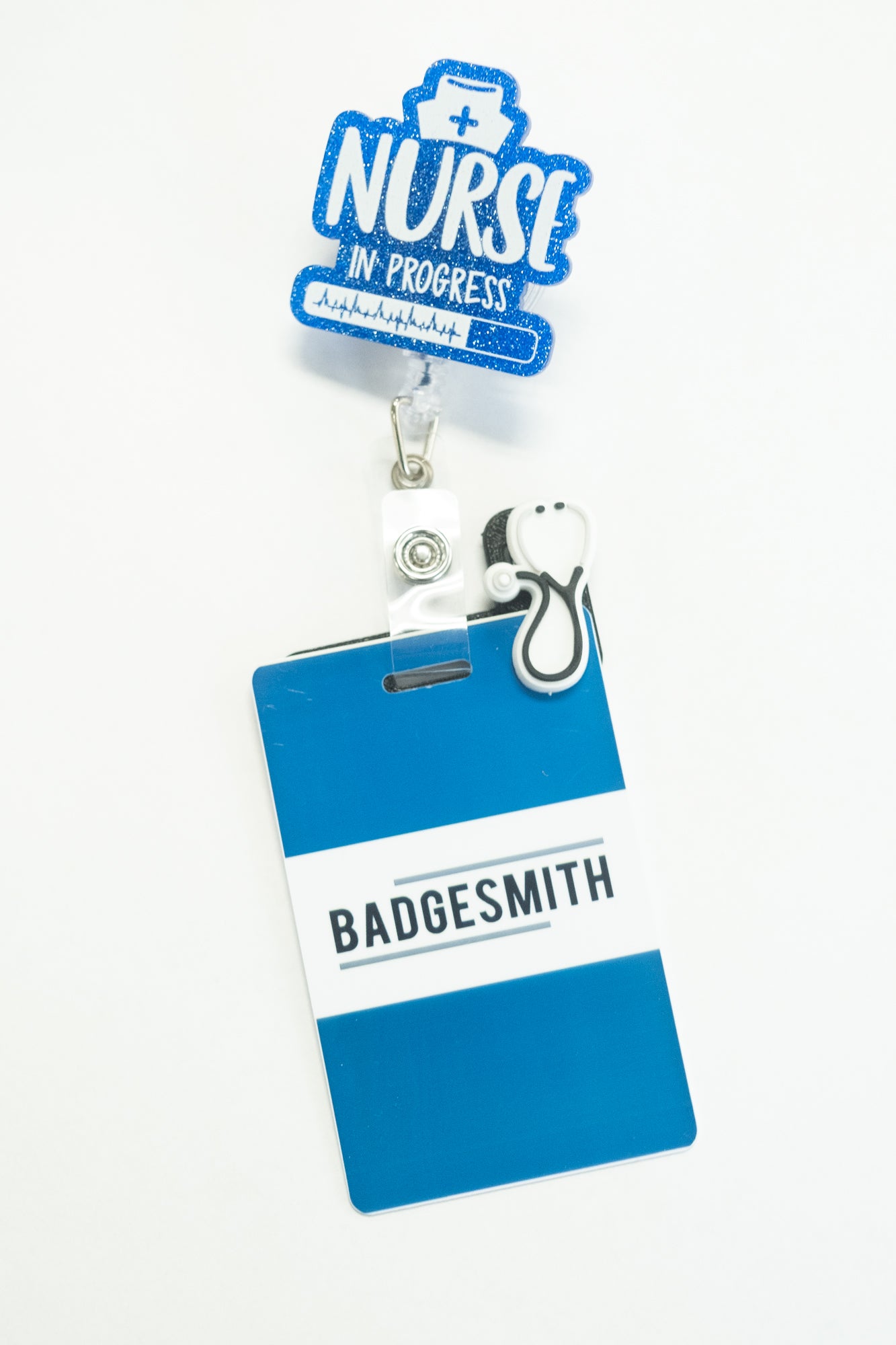 Stethoscope Badge Charm - BadgeSmith