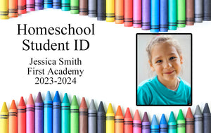 Homeschool Student ID Card - BadgeSmith