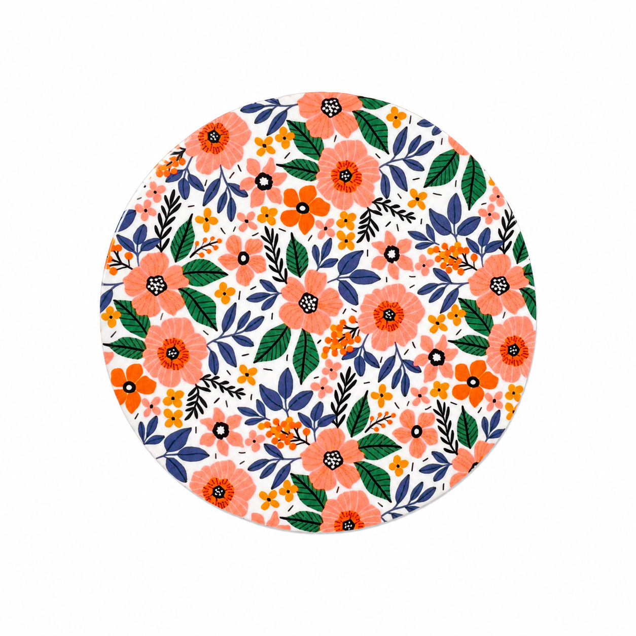 Summer Floral | Hard Board Add-On - BadgeSmith