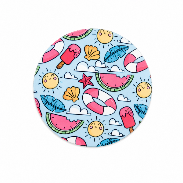 Summer Fun | Hard Board Add-On - BadgeSmith