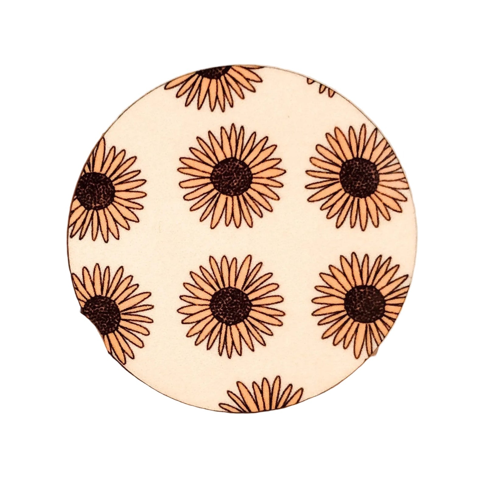 Sunflower Pattern | Hard Board Add-On - BadgeSmith