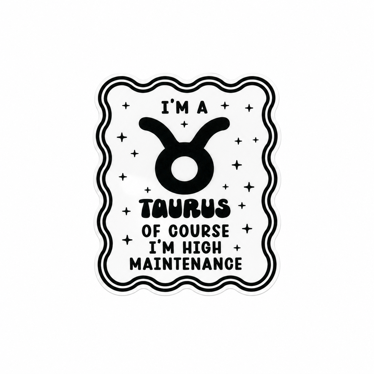 Taurus Sign | Plastic Add-On - BadgeSmith