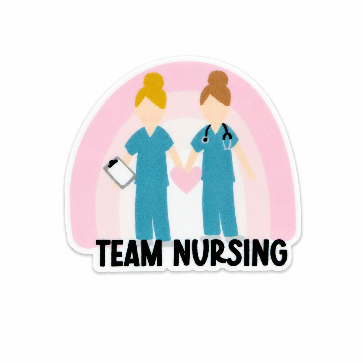 Team Nursing | Plastic Add-On - BadgeSmith
