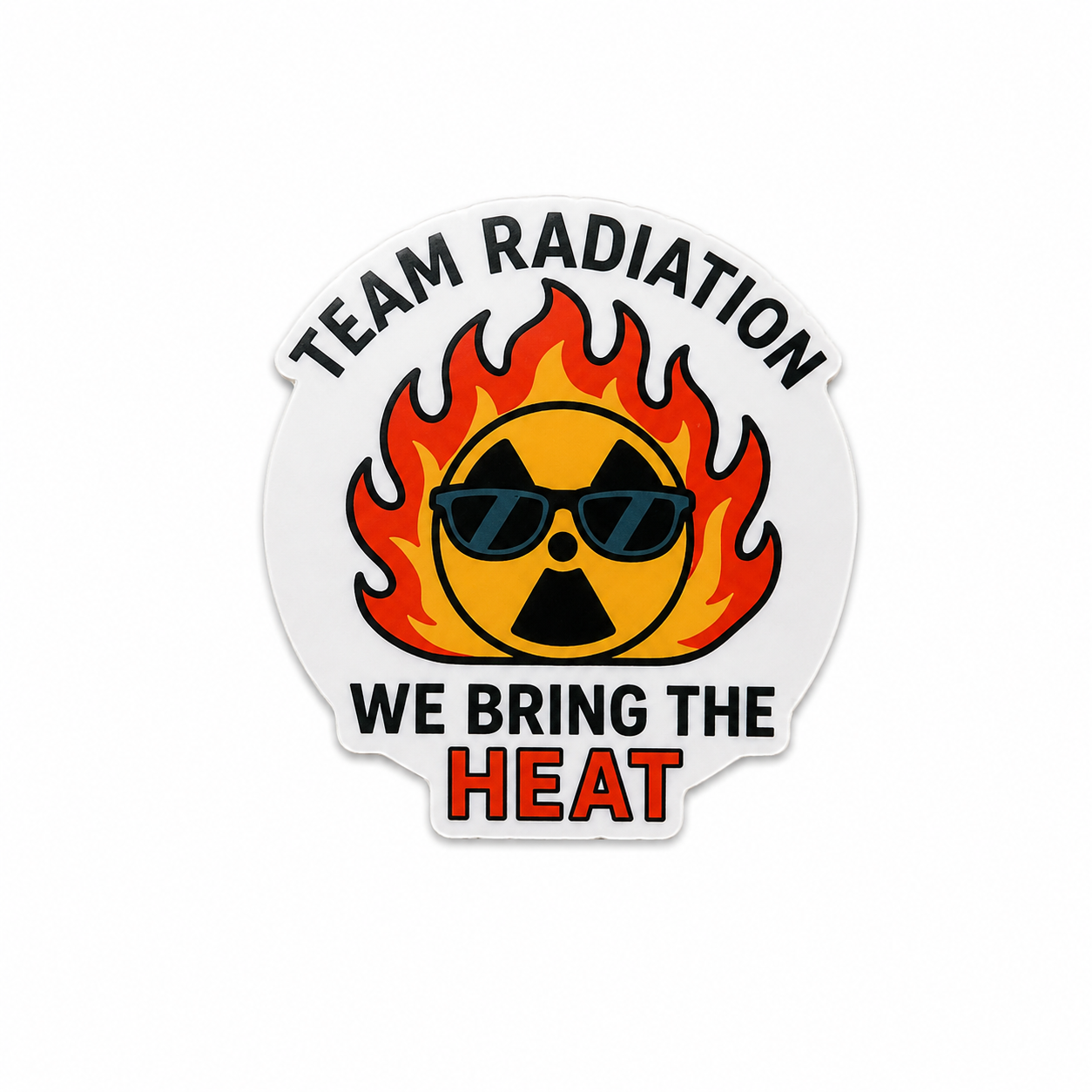 Team Radiation | Plastic Add-On - BadgeSmith