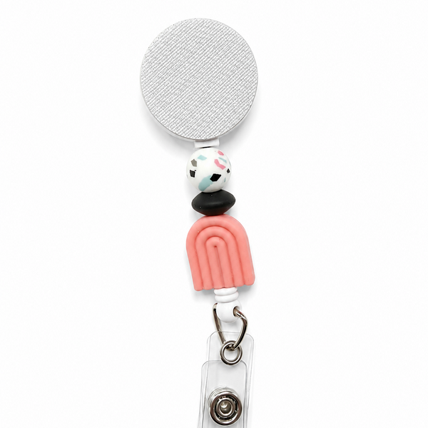 Terrazzo Rainbow | Interchangeable Badge Reel - BadgeSmith
