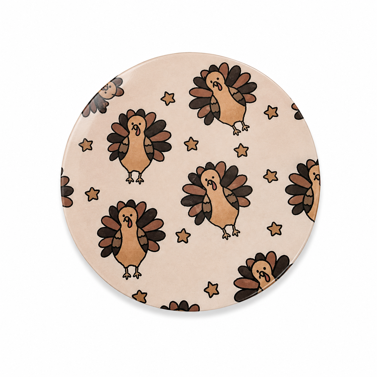 Thanksgiving Turkeys | Hard Board Add-On - BadgeSmith