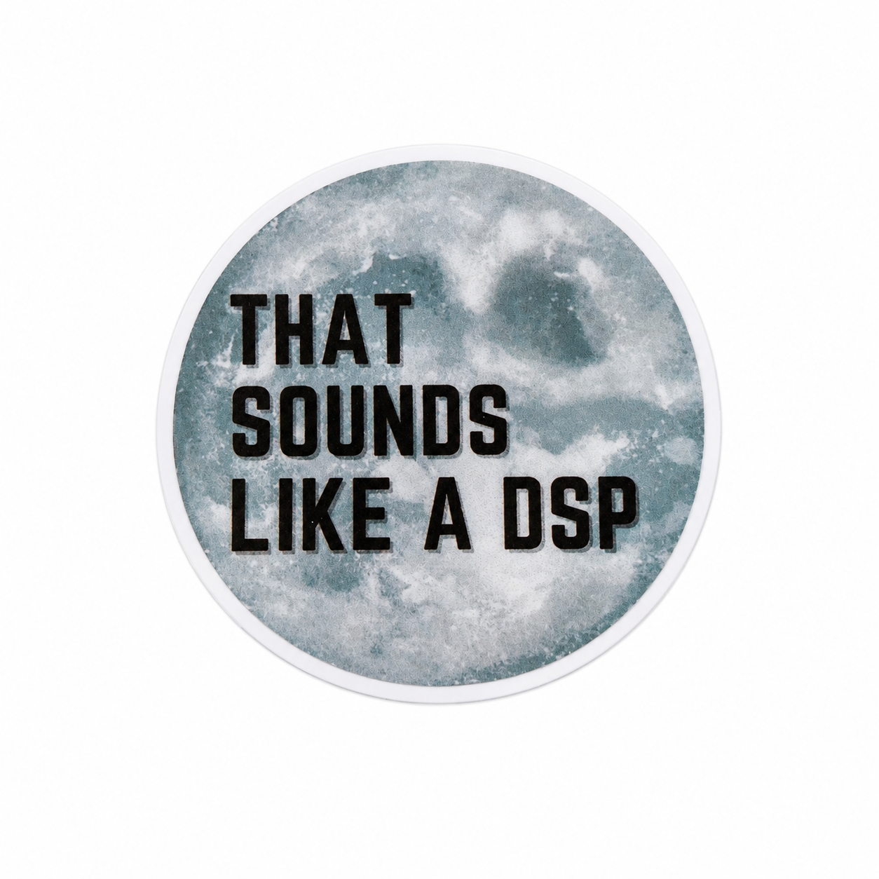 Sounds Like a DSP | Plastic Add-On - BadgeSmith