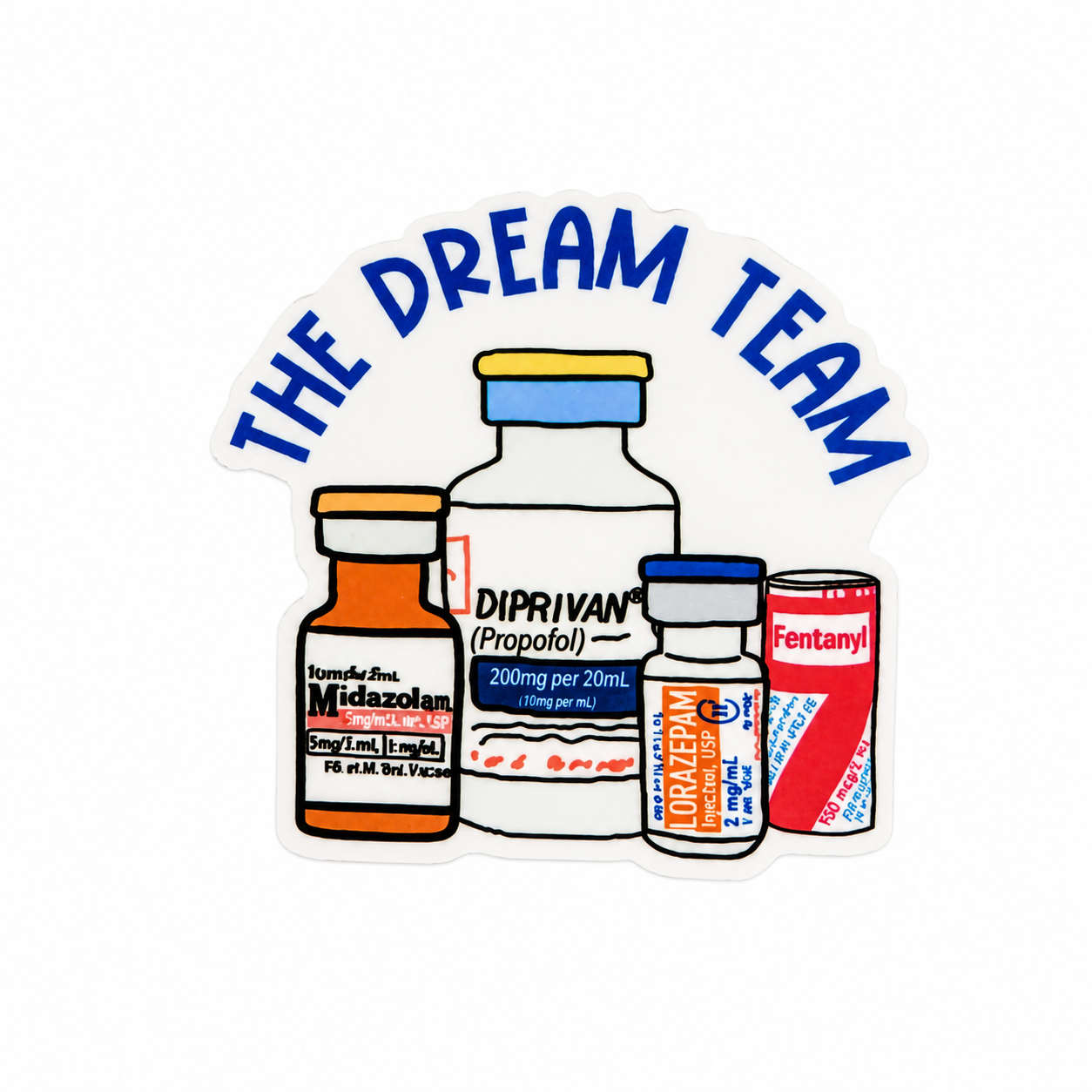 The Dream Team | Plastic Add-On - BadgeSmith