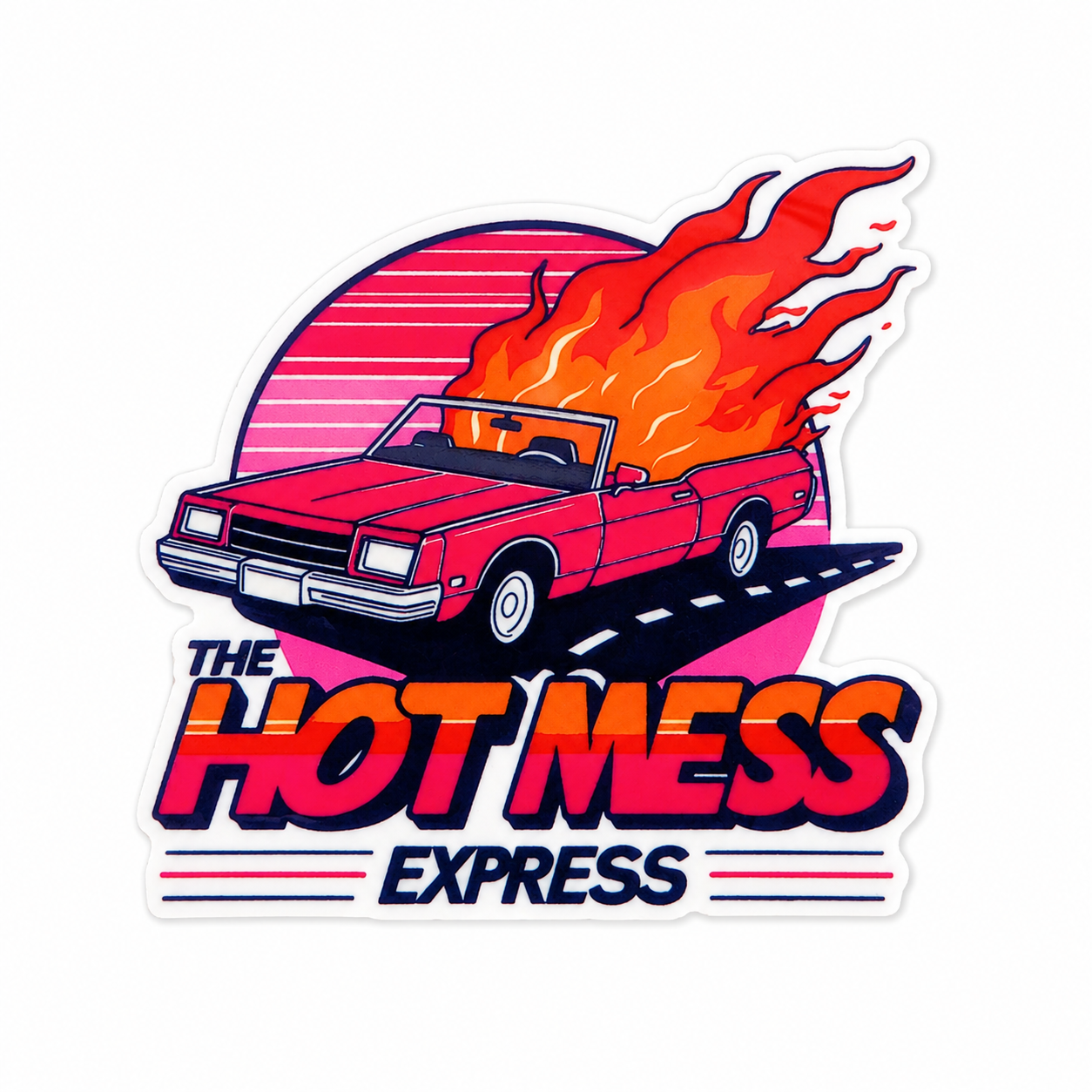 The Hot Mess Express | Plastic Add-On - BadgeSmith