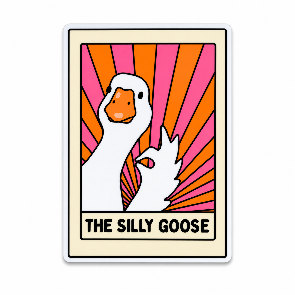 The Silly Goose | Plastic Add-On - BadgeSmith