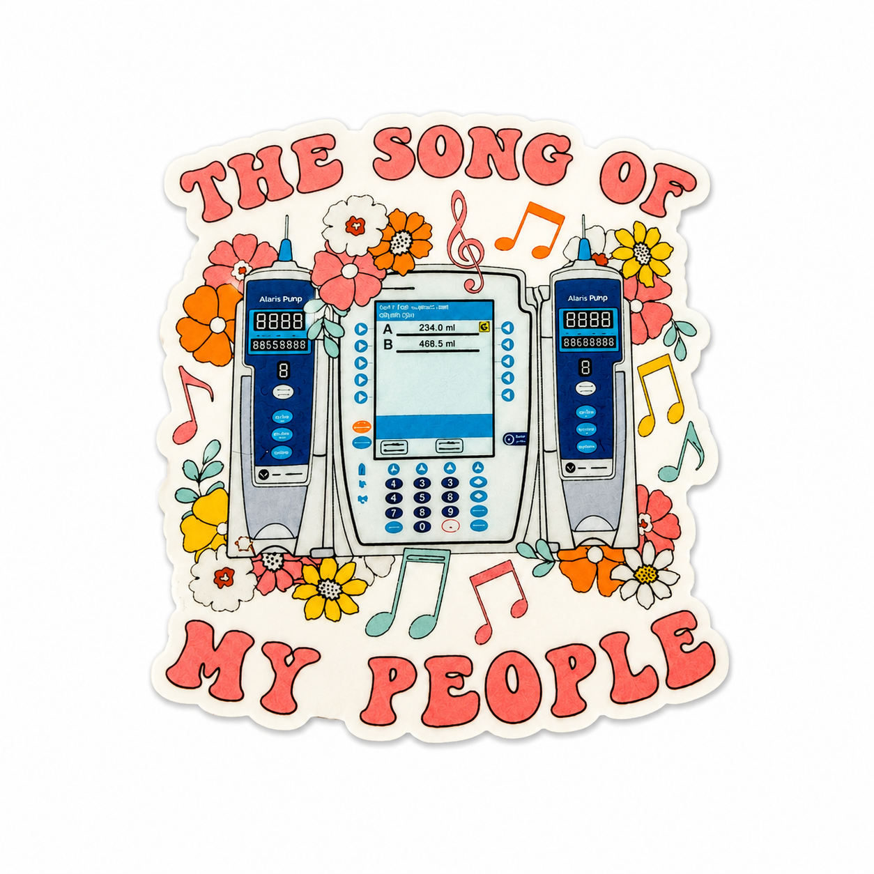 The Song Of My People IV Pump | Plastic Add-On - BadgeSmith