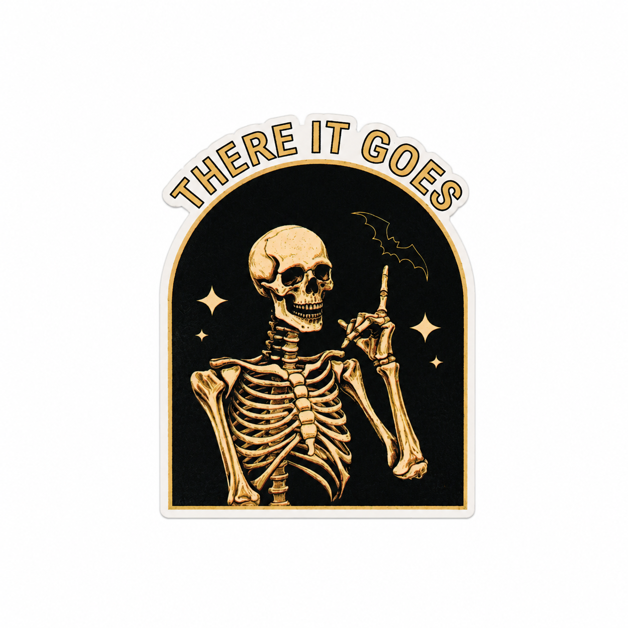 There It Goes | Plastic Add-On - BadgeSmith
