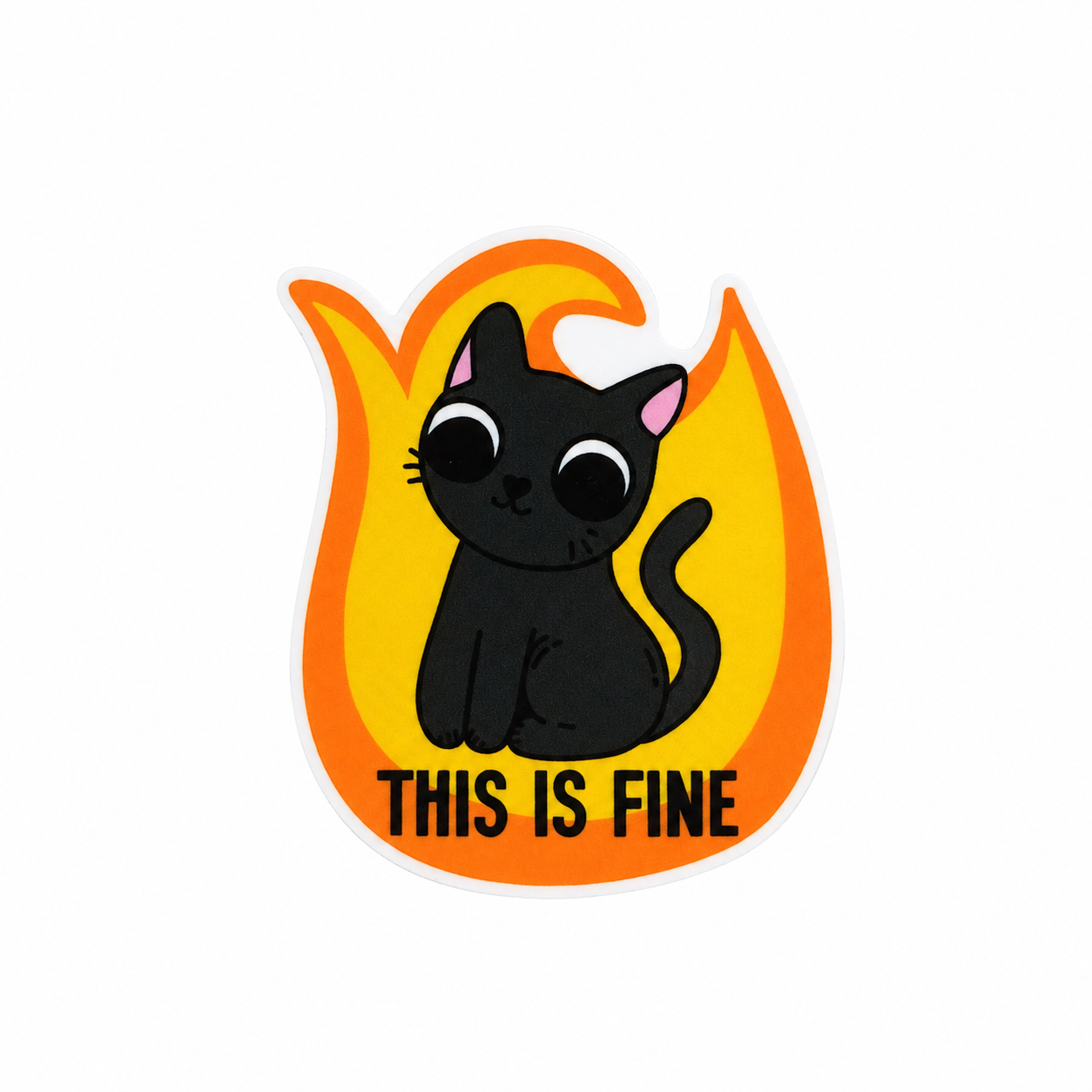 This if Fine | Plastic Add-On - BadgeSmith