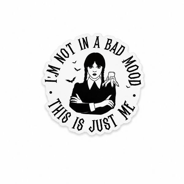 Wednesday Addams | Plastic Add-On - BadgeSmith