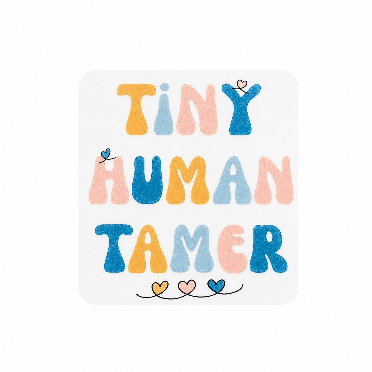 Tiny Human Tamer | Plastic Add-On - BadgeSmith