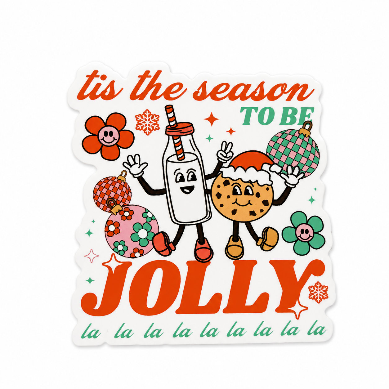 Tis the Season to be Jolly | Plastic Add-On - BadgeSmith