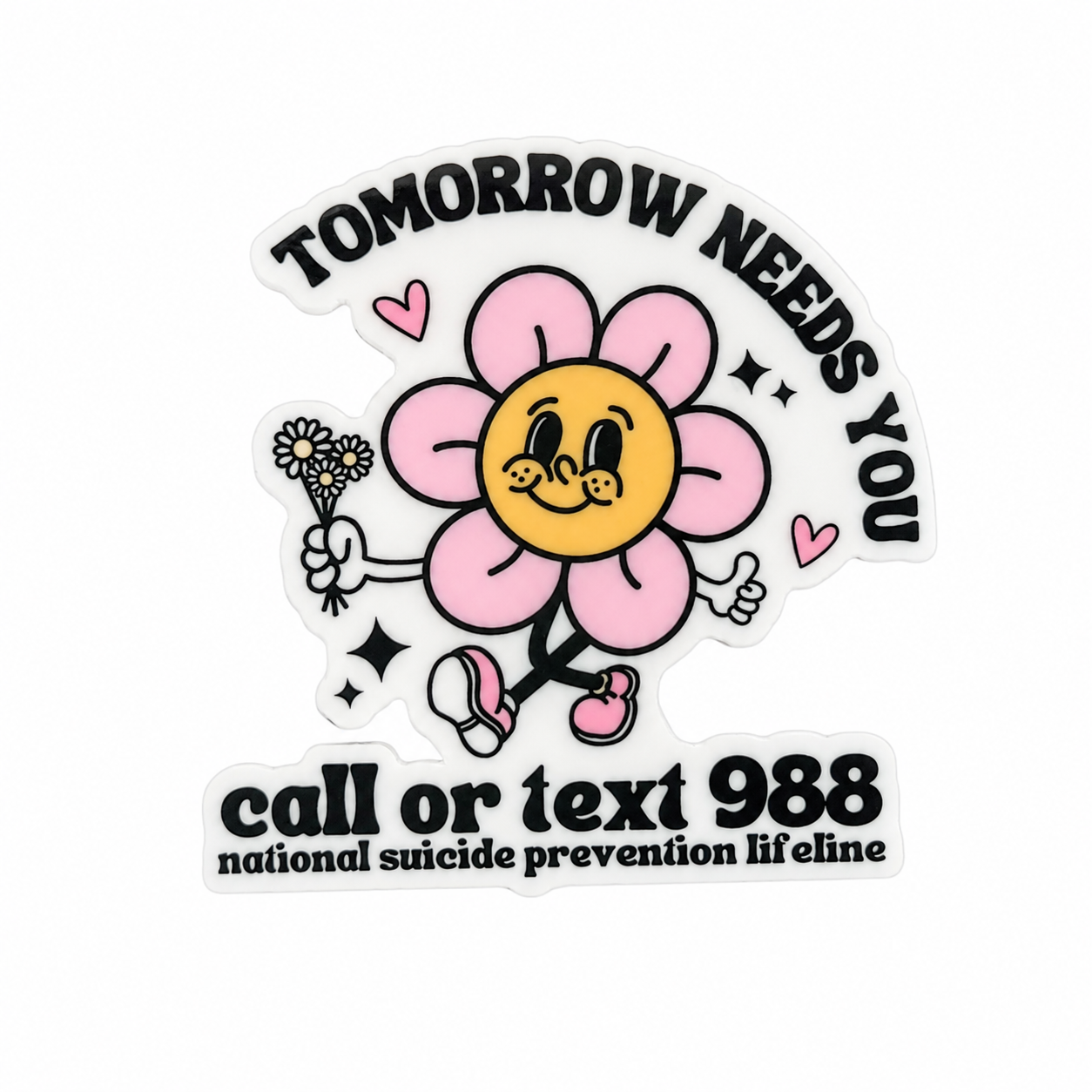 Tomorrow Needs You | Plastic Add-On - BadgeSmith