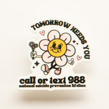 Load image into Gallery viewer, “Tomorrow Needs You” Flower Badge Charm - BadgeSmith
