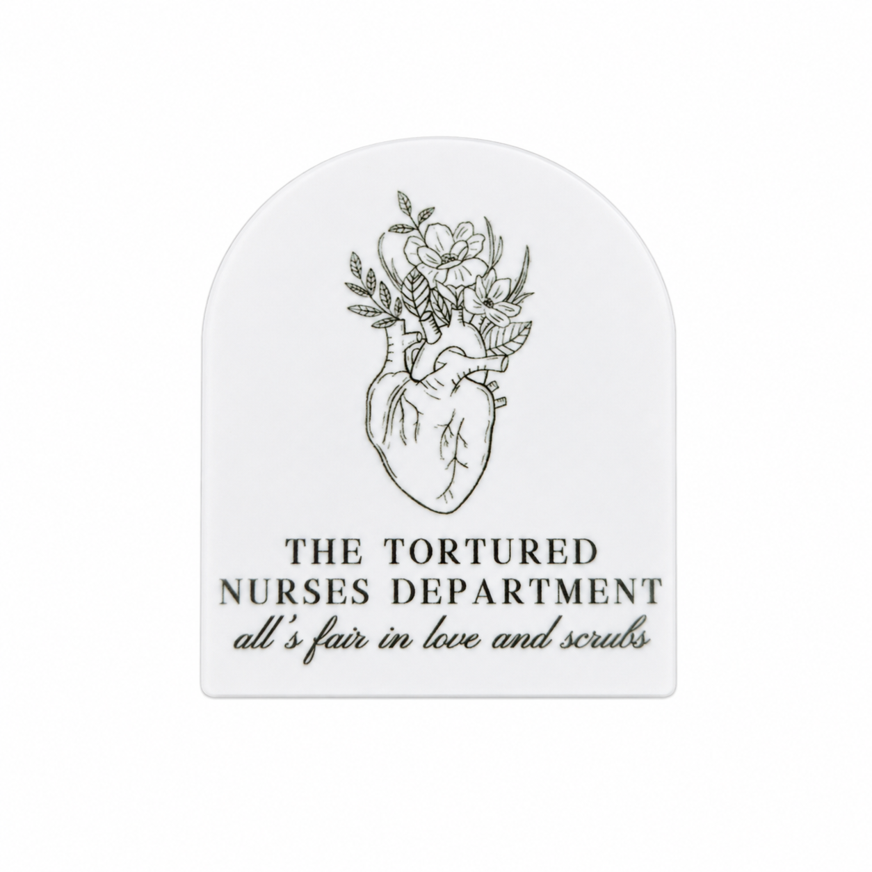 Tortured Nurses Department | Plastic Add-On - BadgeSmith