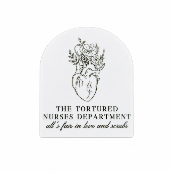 Tortured Nurses Department | Plastic Add-On - BadgeSmith