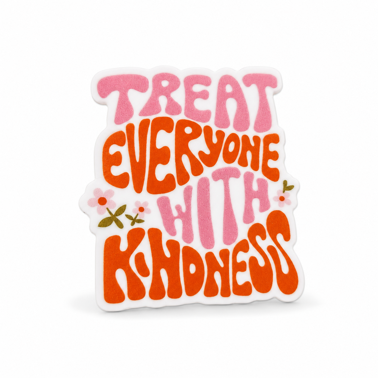 Treat People With Kindness | Plastic Add-On - BadgeSmith