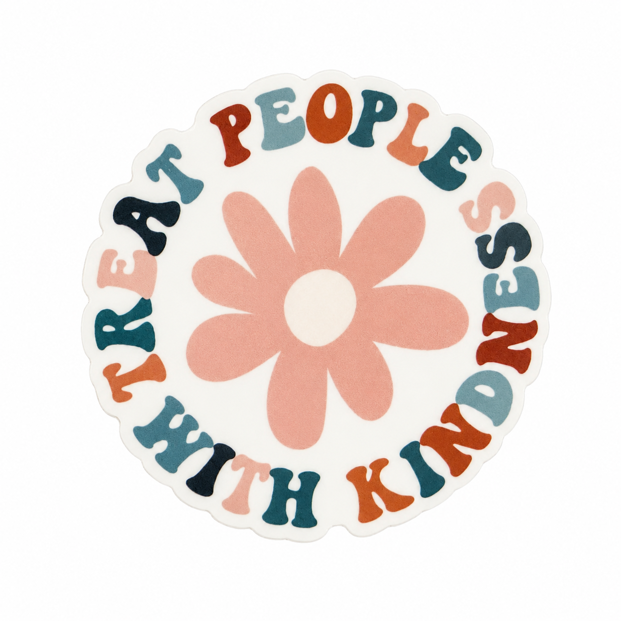 Treat People With Kindness | Plastic Add-On - BadgeSmith