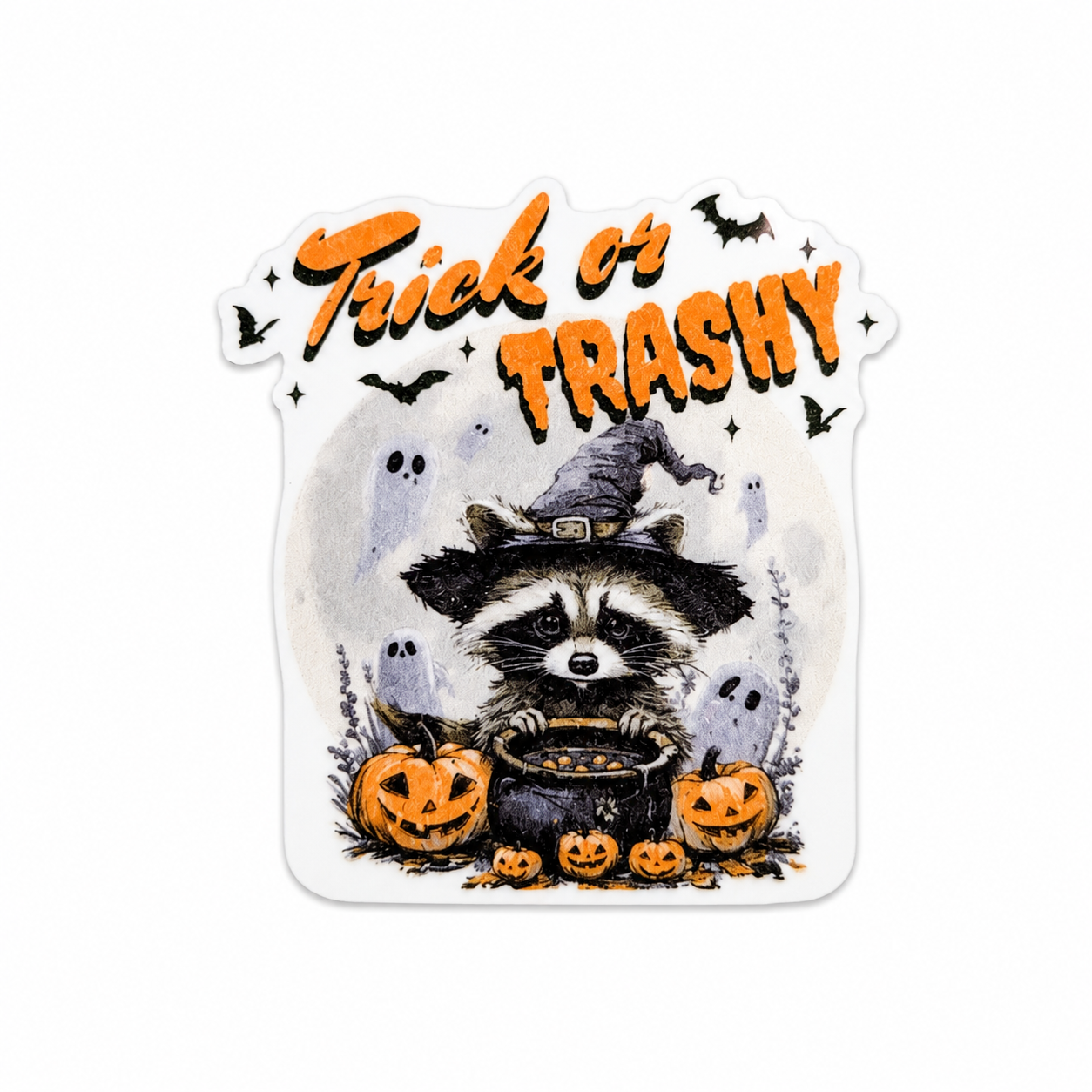 Trick or Trashy | Plastic Add-On - BadgeSmith