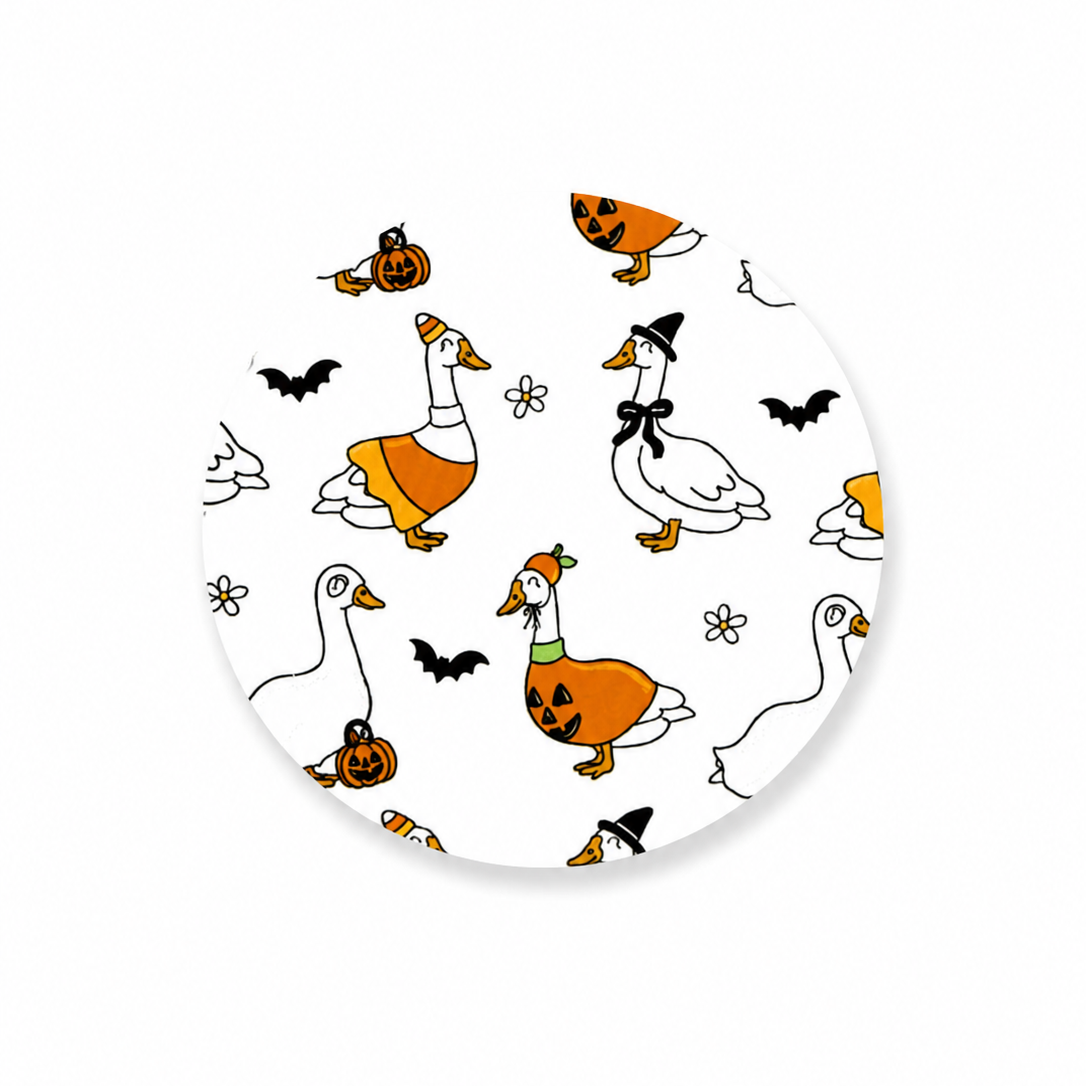 Trick or Treat Geese | Hard Board Add-On - BadgeSmith