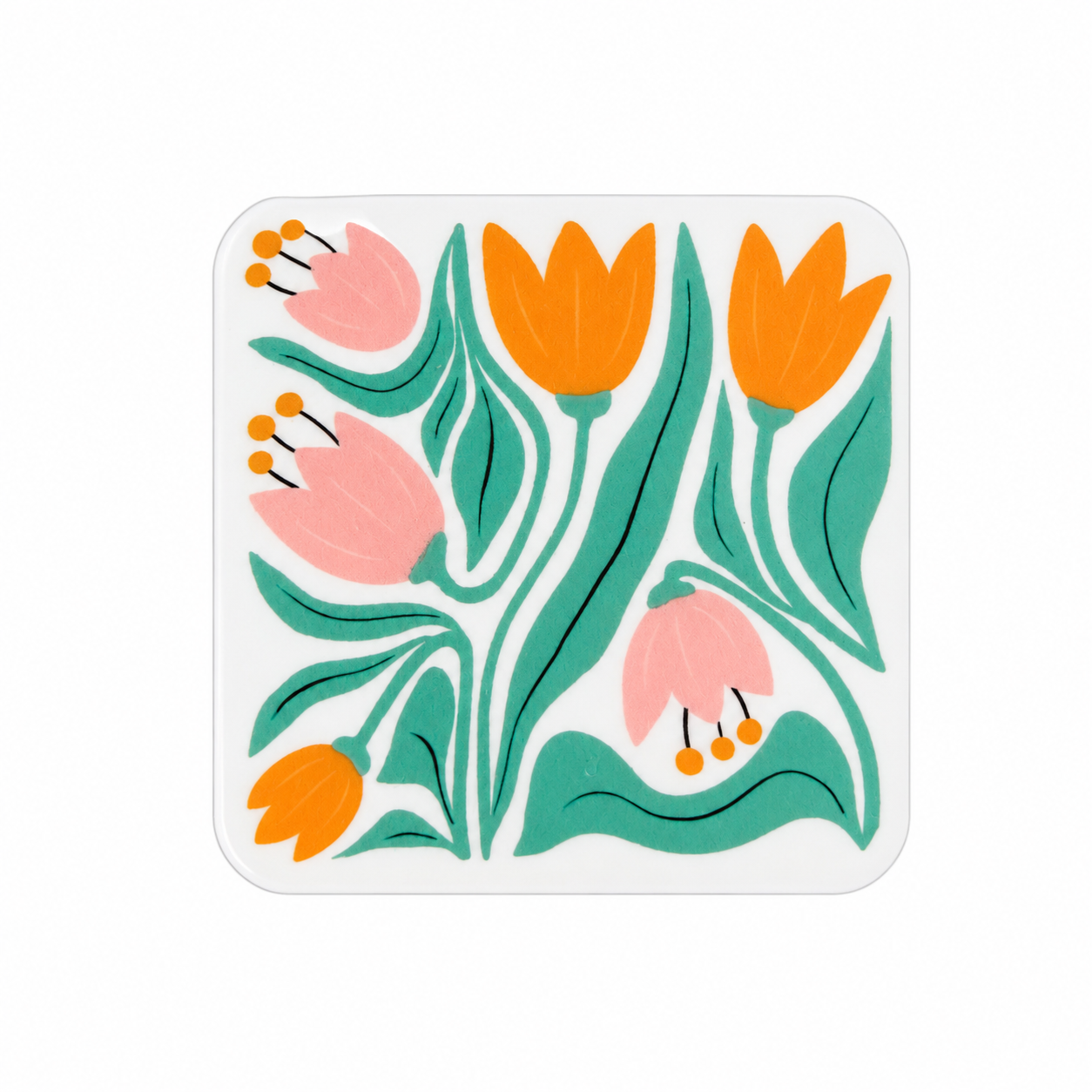 Tulip Flower | Plastic Add-On - BadgeSmith