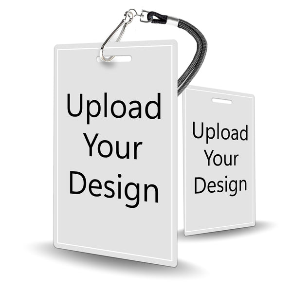 Upload Your Own Design - Vertical - BadgeSmith