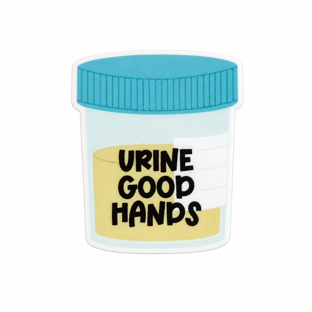 Urine Good Hands | Plastic Add-On - BadgeSmith