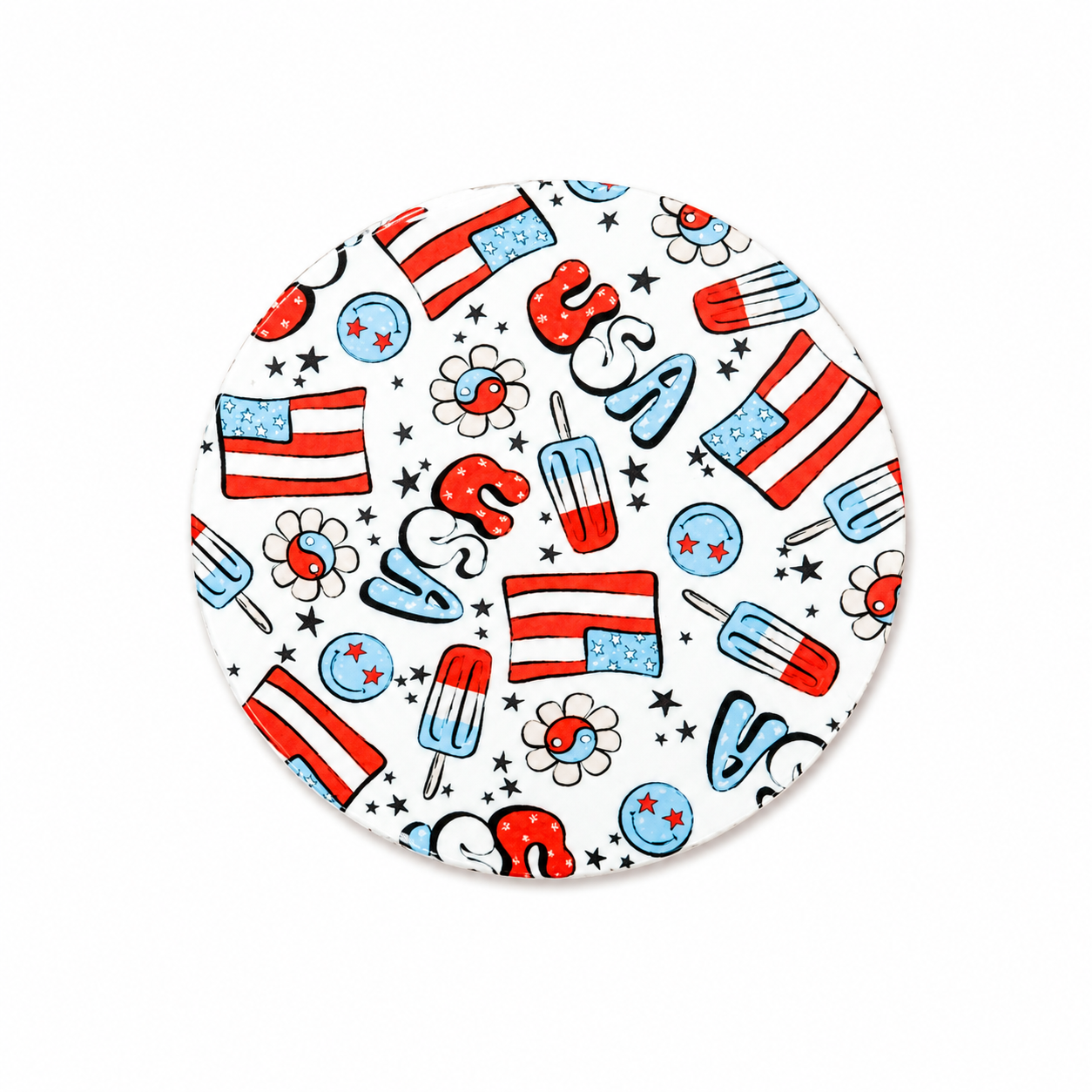 USA Popsicle | Hard Board Add-On - BadgeSmith