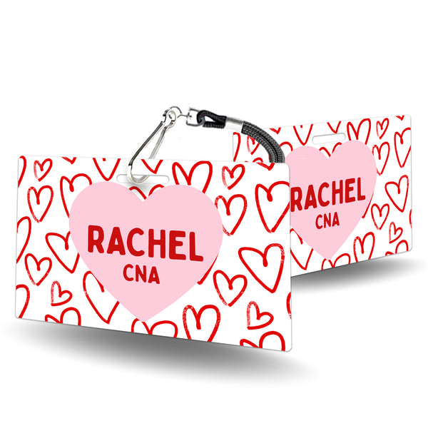 Valentines Horizontal - BadgeSmith