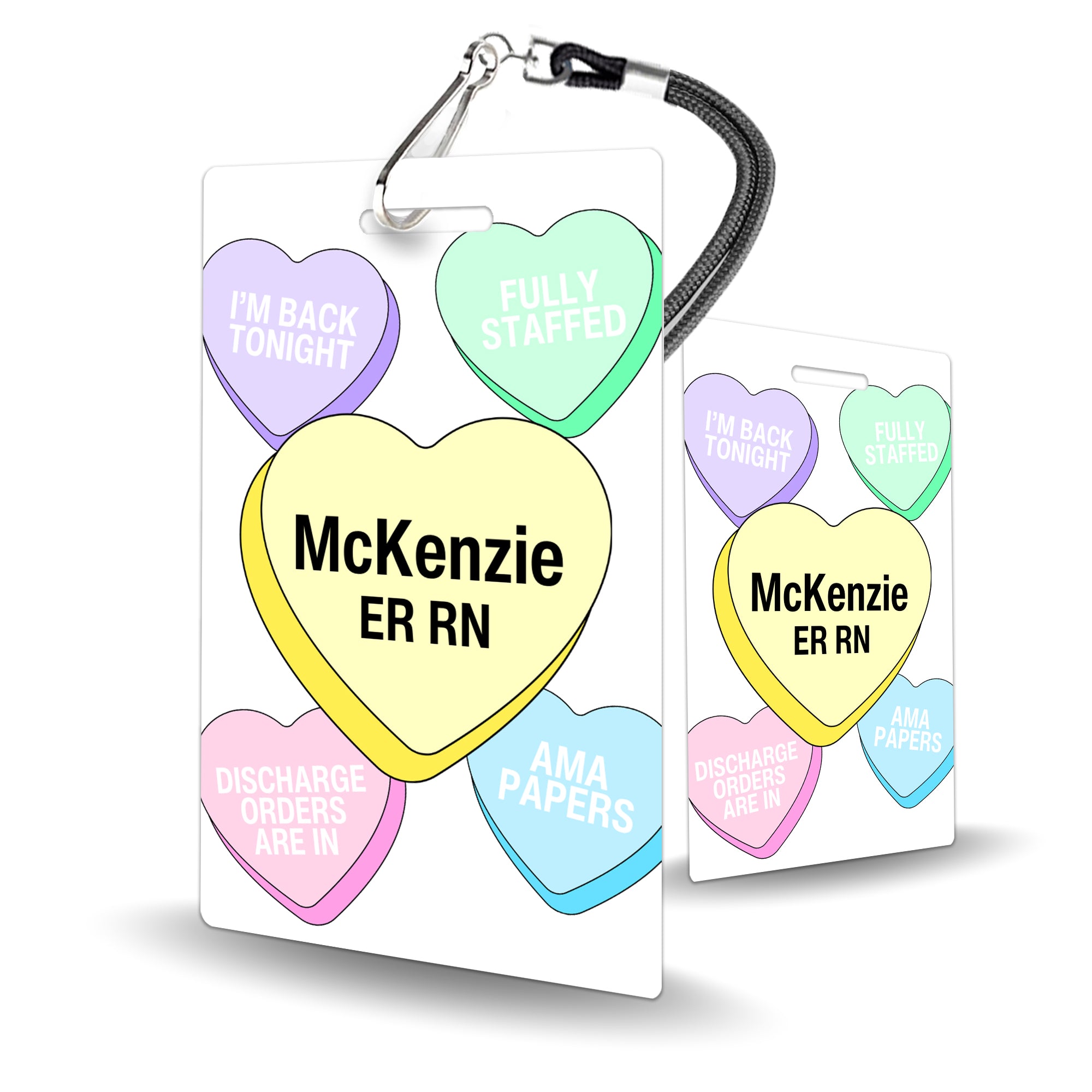 Valentines Day Sarcasm Vertical - BadgeSmith