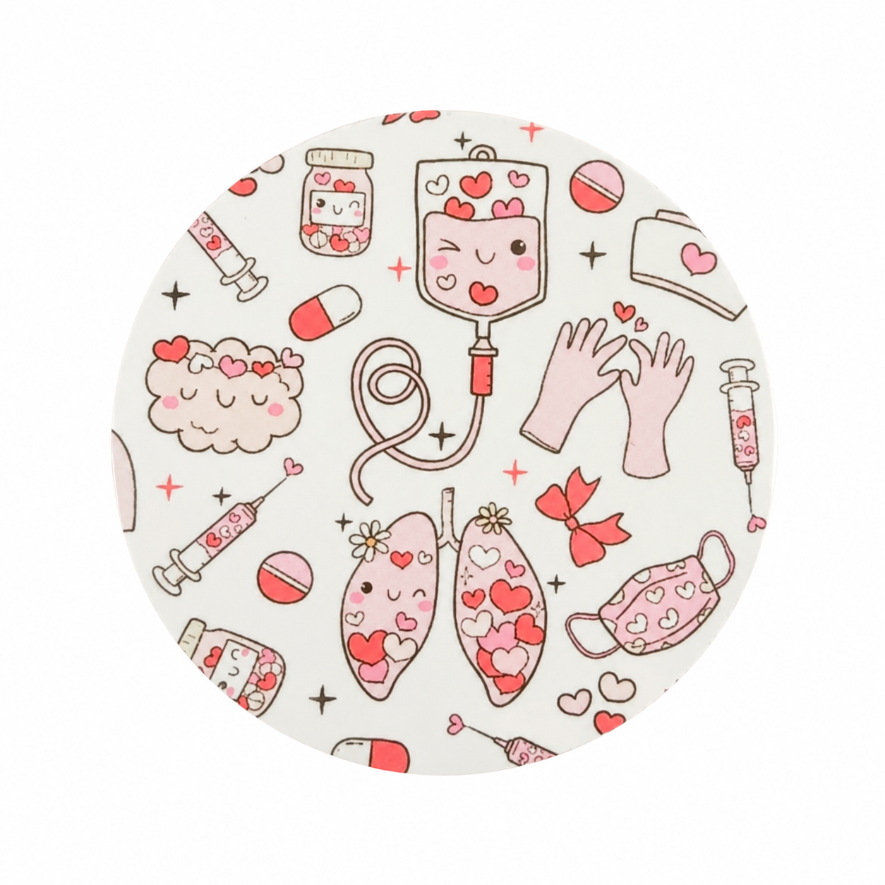 Valentine Medical | Hard Board Add-On - BadgeSmith