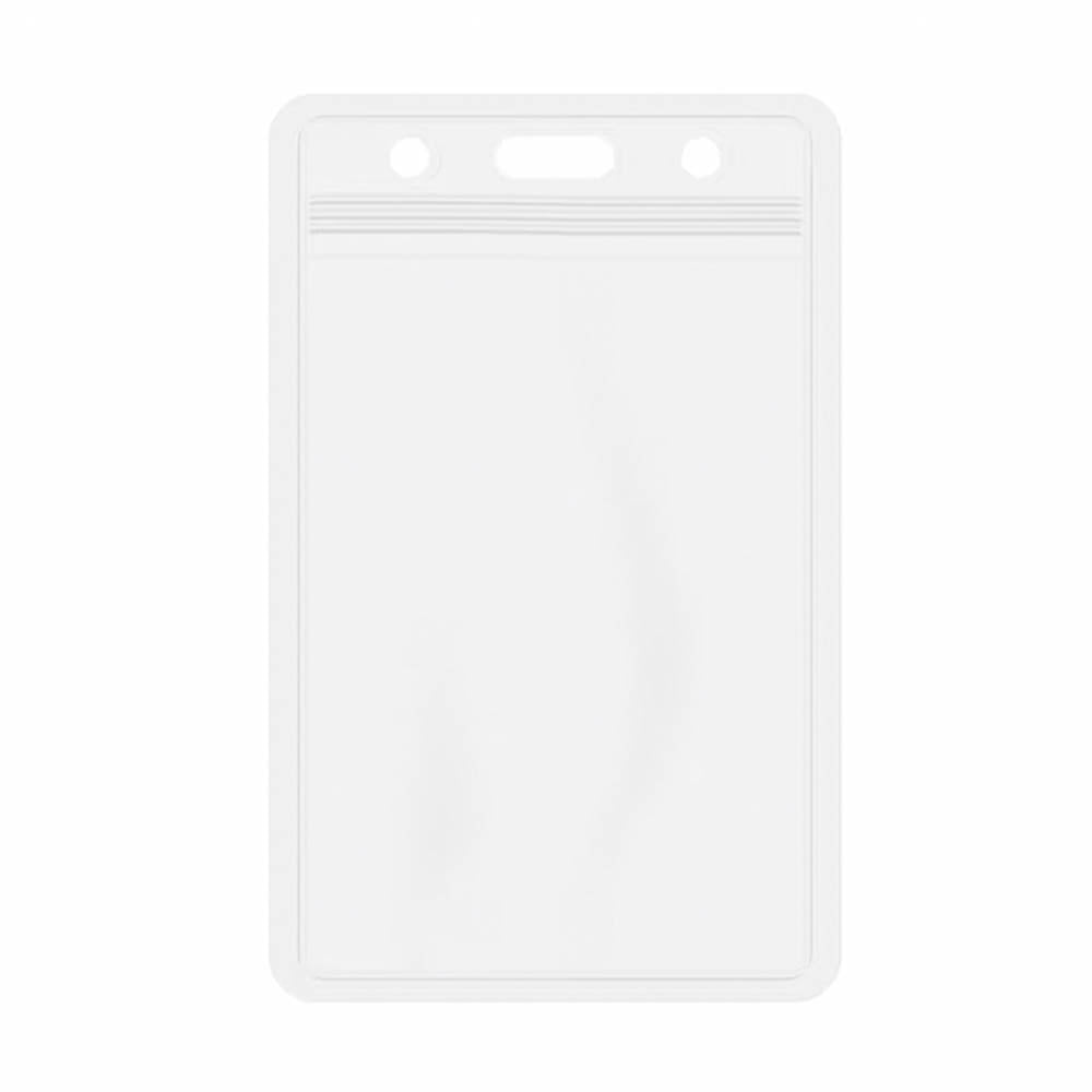 Vertical Plastic Sleeve - BadgeSmith