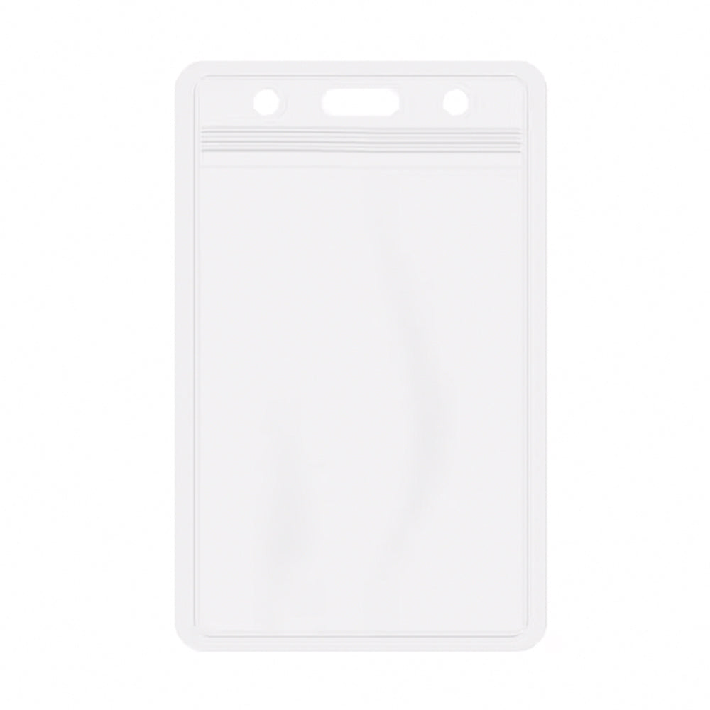 Vertical Plastic Sleeve - BadgeSmith
