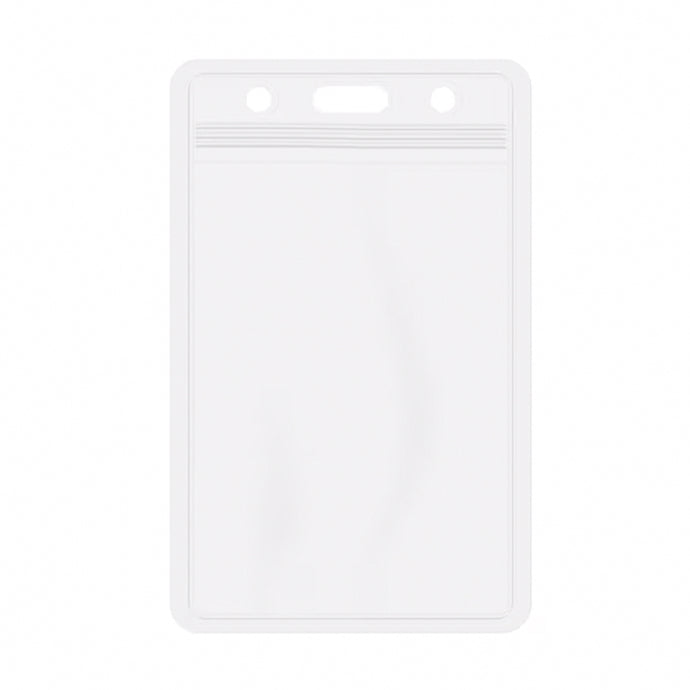 Vertical Plastic Sleeve - BadgeSmith