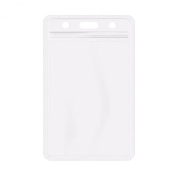 Vertical Plastic Badge Sleeve - BadgeSmith