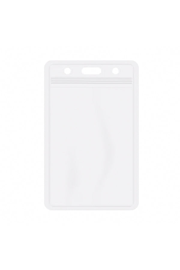 Vertical Plastic Sleeve - BadgeSmith