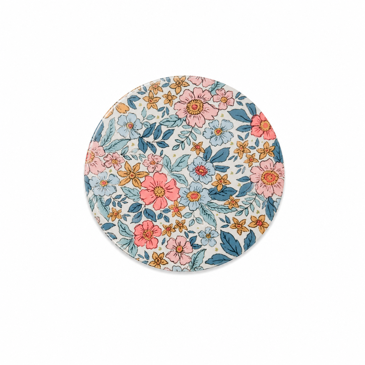 Vintage Floral Garden | Hard Board Add-On - BadgeSmith