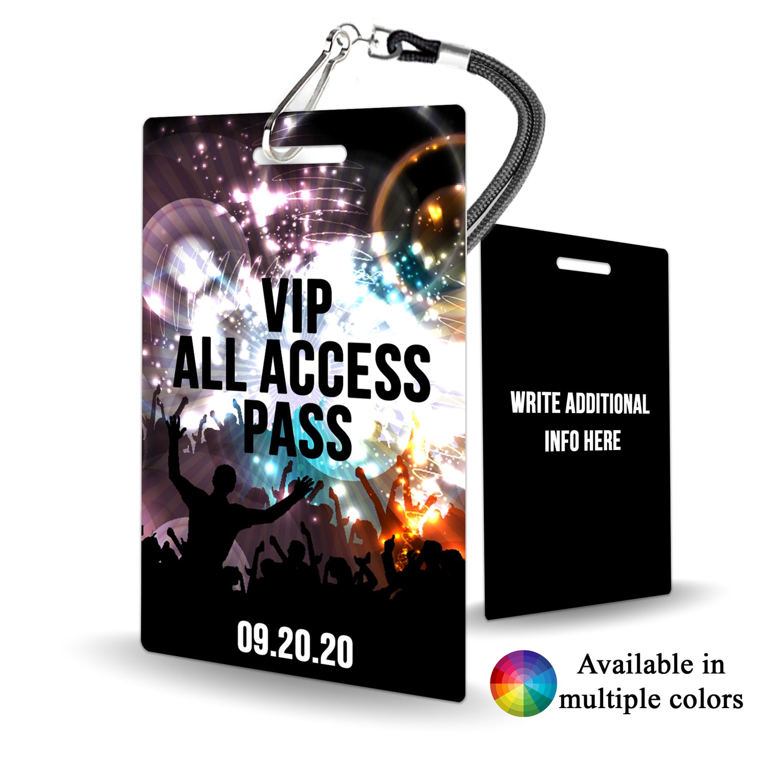 Vip Checker Pass VIP Pass for Event or Party – BadgeSmith