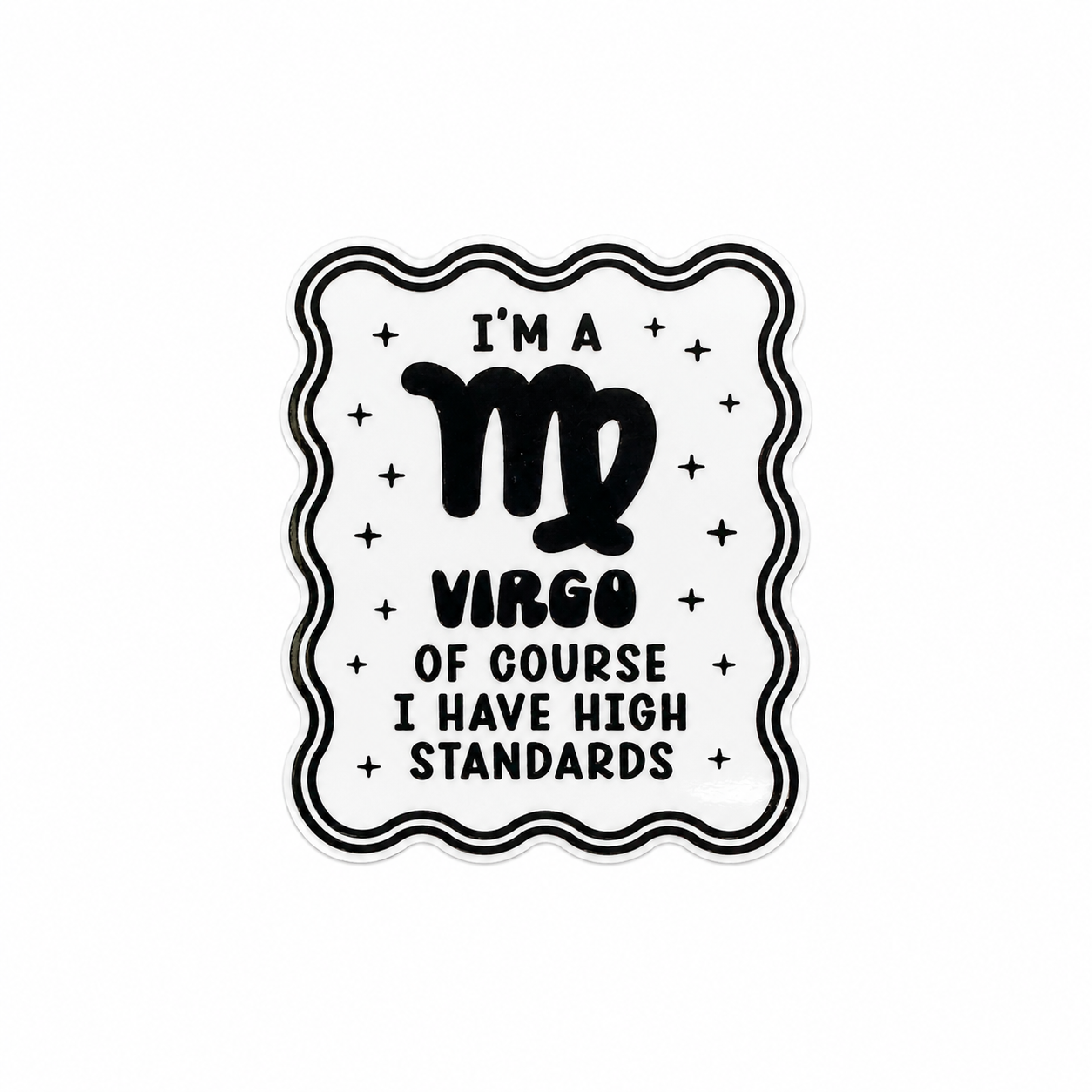 Virgo Sign | Plastic Add-On - BadgeSmith