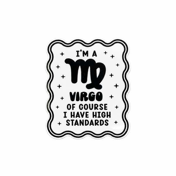 Virgo Sign | Plastic Add-On - BadgeSmith