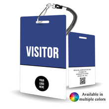 Load image into Gallery viewer, Visitor Badge for Office - Multiple Colors - BadgeSmith

