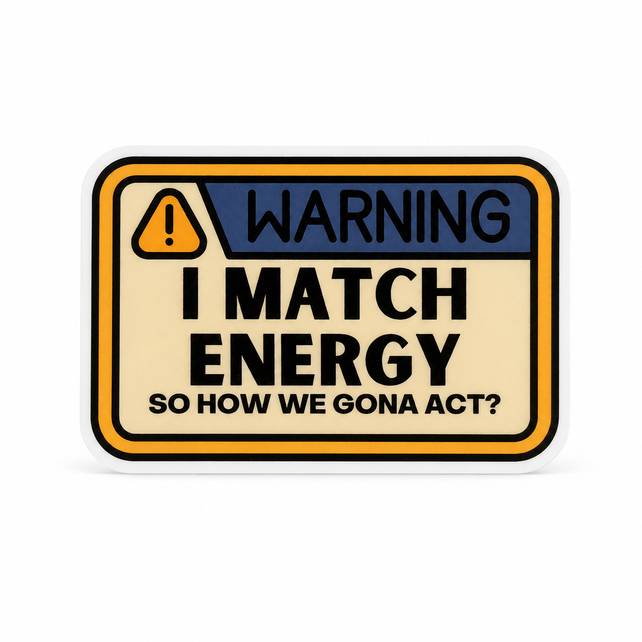 Match Energy | Plastic Add-On - BadgeSmith