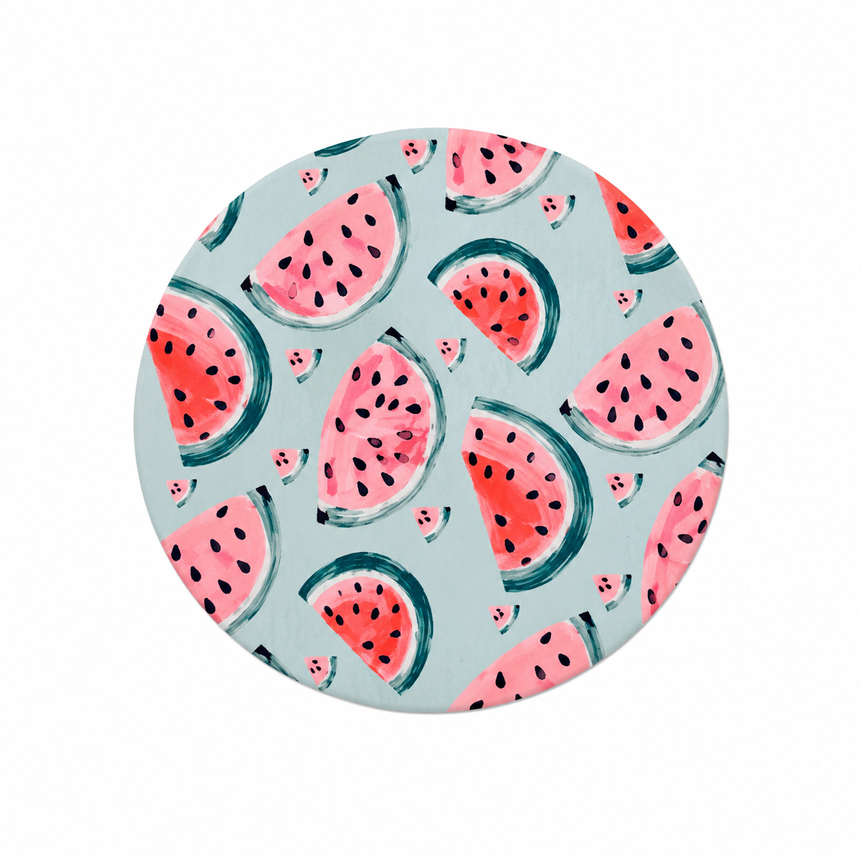 Watercolor Watermelon | Hard Board Add-On - BadgeSmith