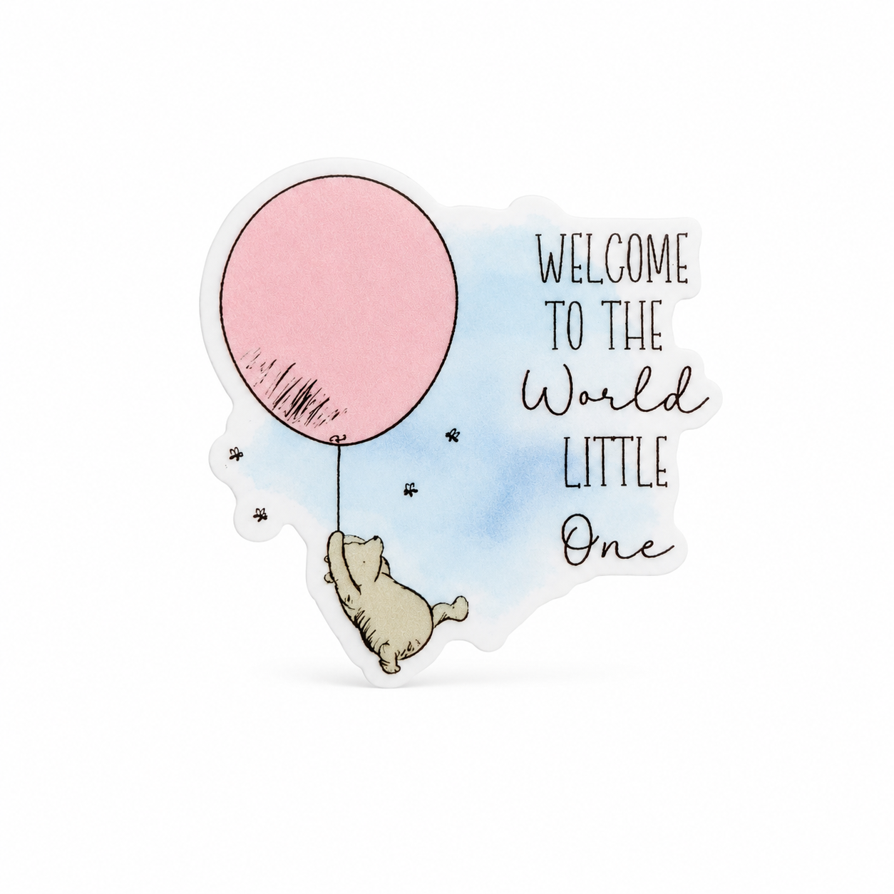 Welcome to the World Little One | Plastic Add-On - BadgeSmith